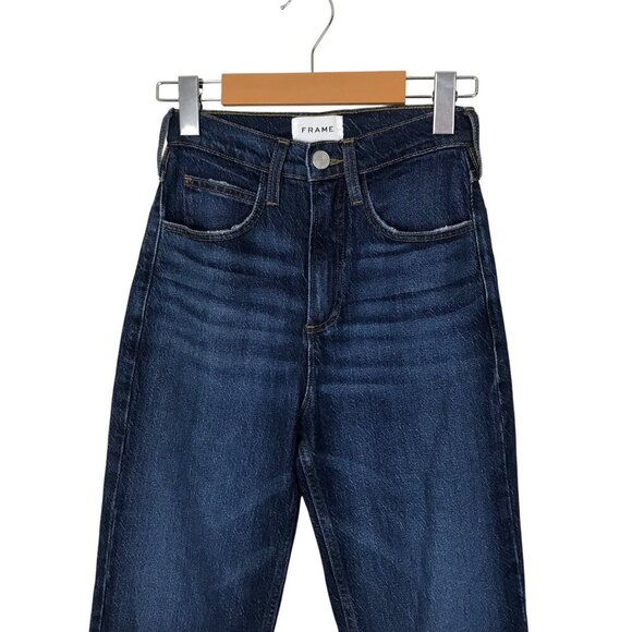 Frame Le High N Straight Jean In Hallam Size 23 - Picture 4 of 9